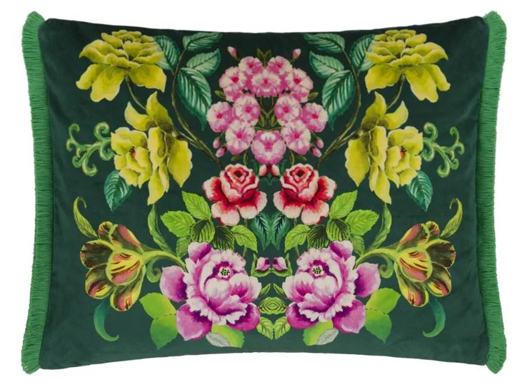 Forest Roses Designer Cushion