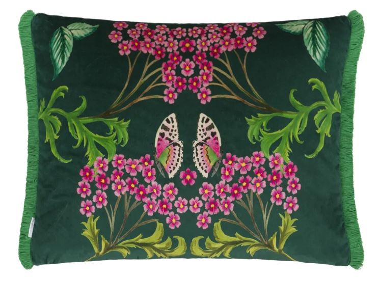Forest Roses Designer Cushion