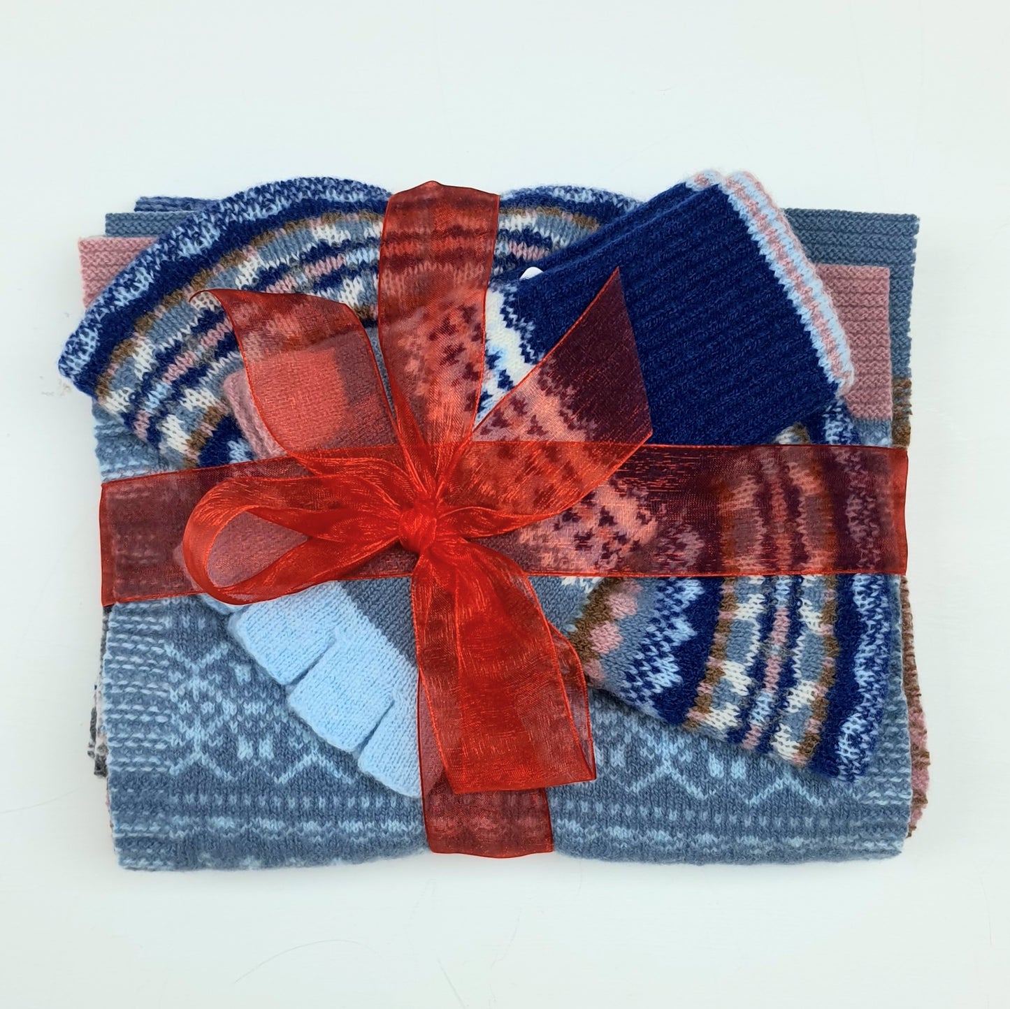 Fairisle Gift Set in Dew