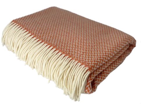 Merino Herringbone Throws