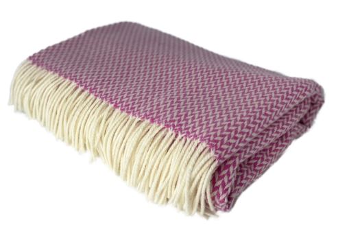Merino Herringbone Throws