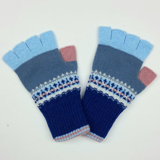 Fairisle Fingerless Gloves