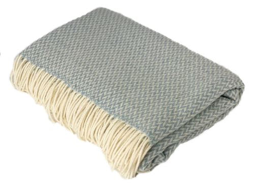 Merino Herringbone Throws