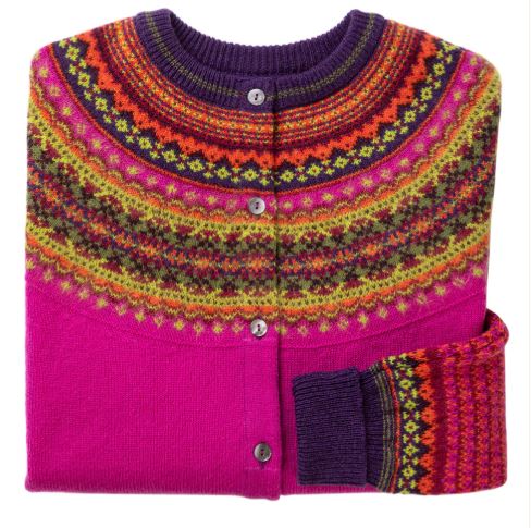 Fairisle Alpine Short Cardigan