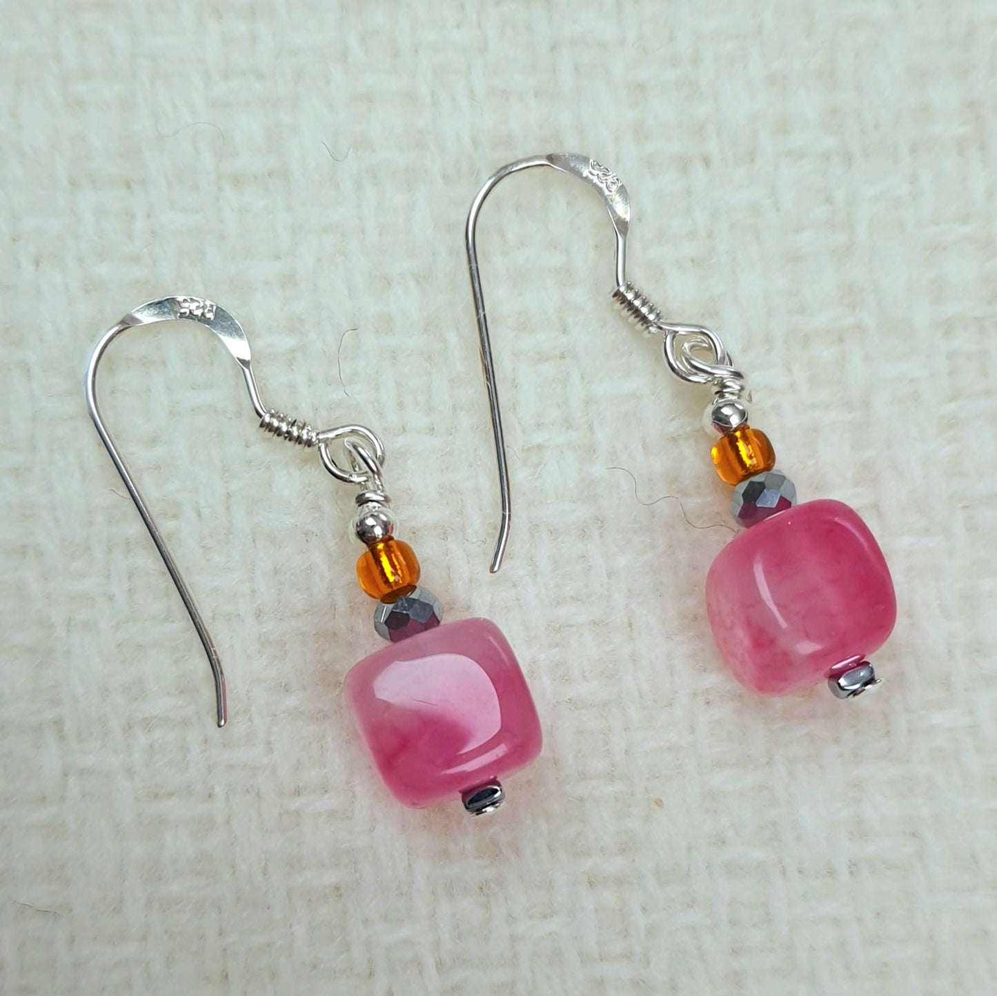 Agate Jewellery - Blue, Green and Pink