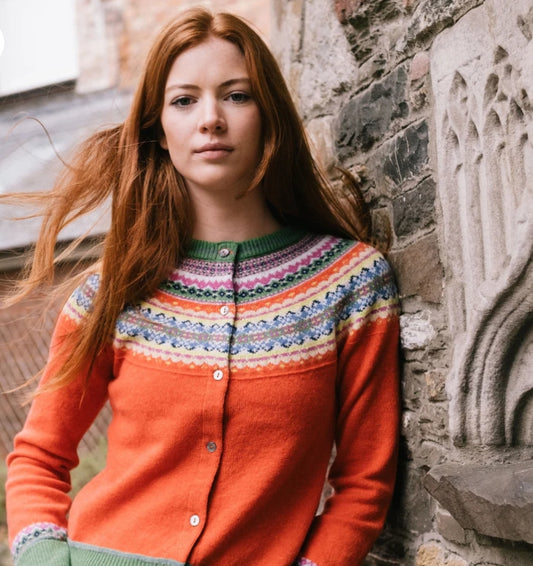 Fairisle Alpine Short Cardigan