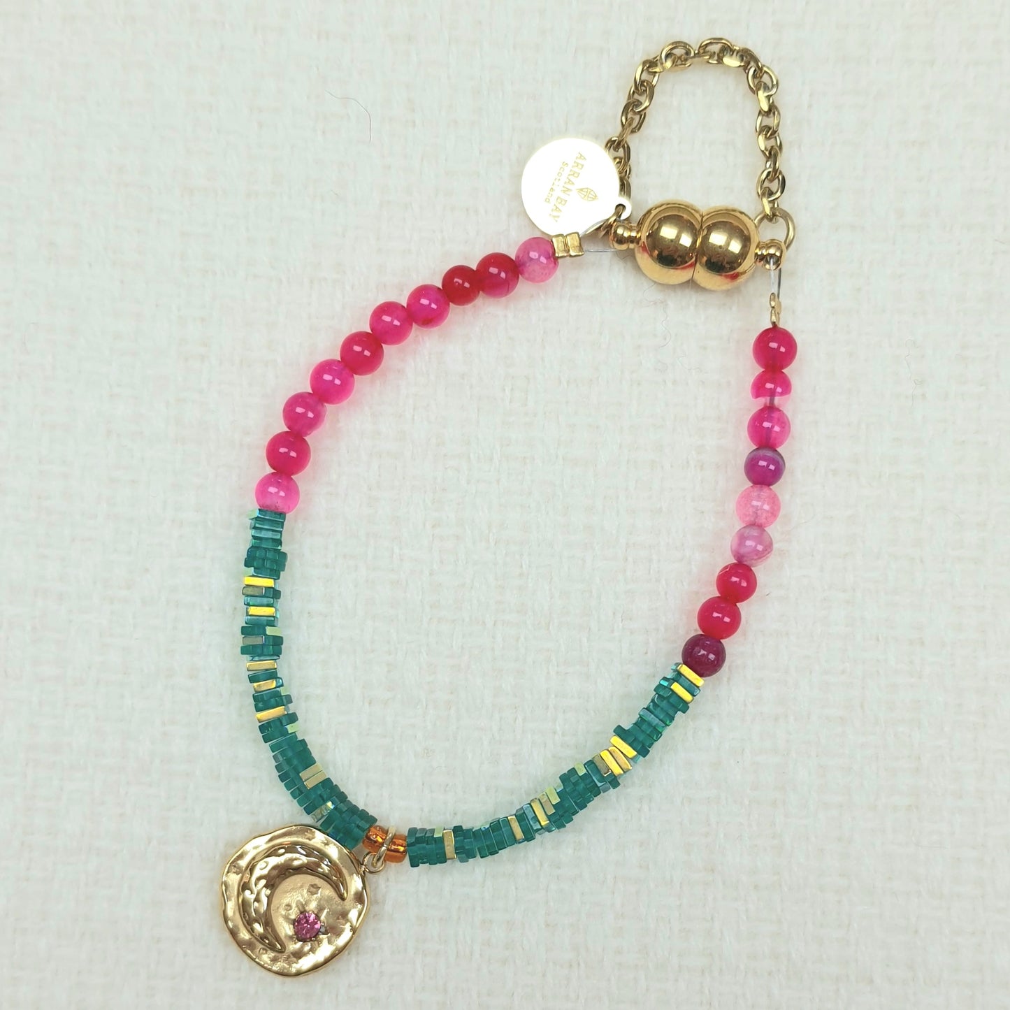 Gold Pendant Jewellery - Crescent Moon