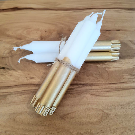 Gold Dipped Candles