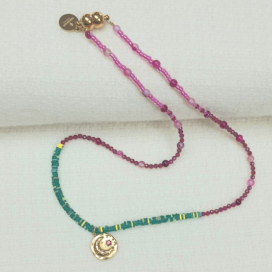 Gold Pendant Jewellery - Crescent Moon