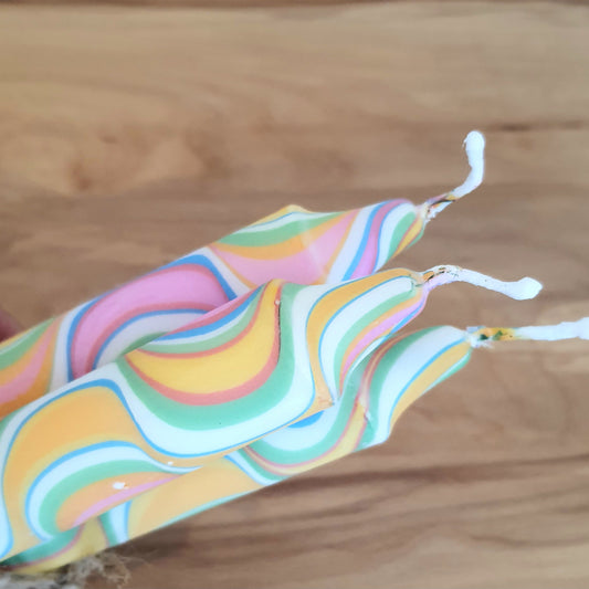 Marbled Candles